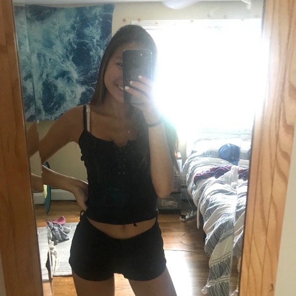 RVCA Lace Up Tank - Picture 2 of 3